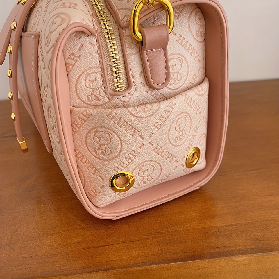 Chic Pink PU Bag
