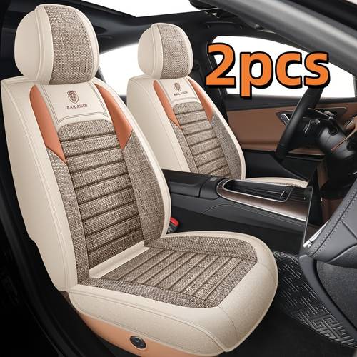 2 car interior upgrade front driver and passenger car seat cushions exquisite versatile and durable universal seat covers full protection for seats compatible with most home