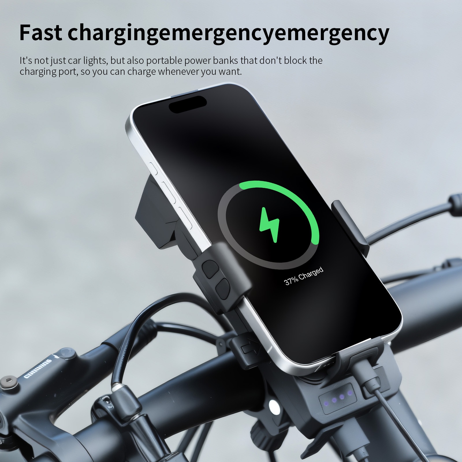 TOSUOD Mountain Bike Voorlichten met Hoorn, Draagbare Telefoonhouder, Oplaadbare Fietslicht, Fietsuitrusting, Fietslicht, Fietsaccessoire, Fietsaccessoire, Fietslicht Voor, Licht Voor Fiets, Fietsverlichting, Fietskoplamp, Fietsverlichting, Fietslamp, Voor Fietslamp, Fietsaccessoire Voor Fiets, Voor Fietslicht, Mountain Bike Accessoire, Voor Fietslicht, Krachtige Fietsverlichting