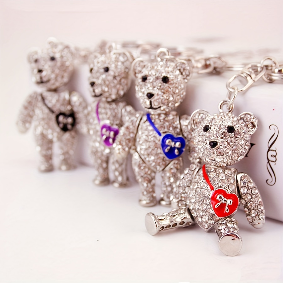 

Bear Keychain - Alloy For & Backpacks, For , , And Colleagues - , For 's Day