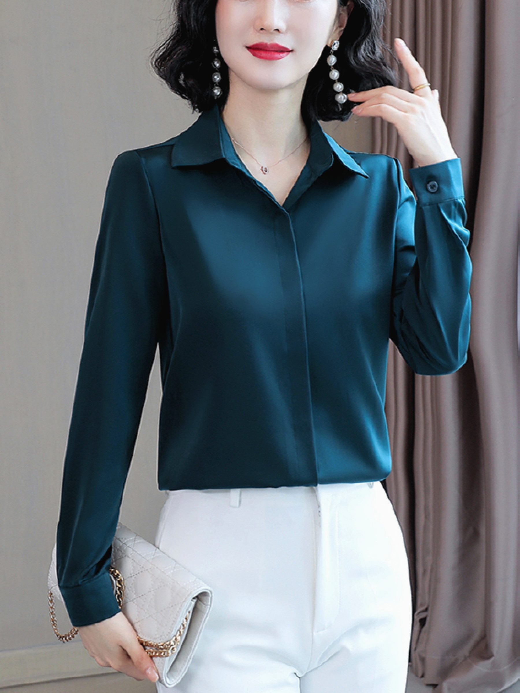 slim fit dress slacks The Perfect Shirt Dress