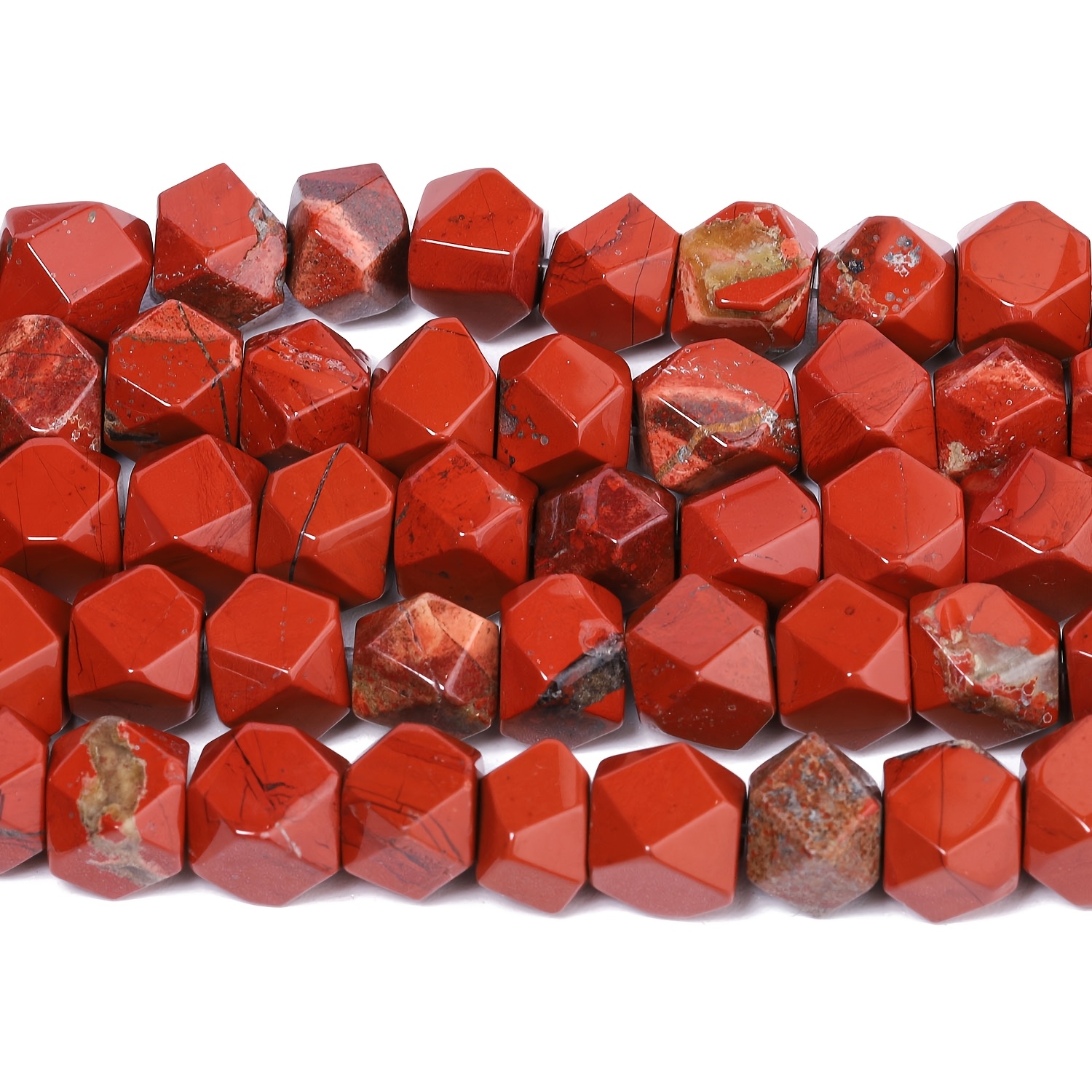 Natural Red Jasper Stone Beads for DIY Jewellery Making
