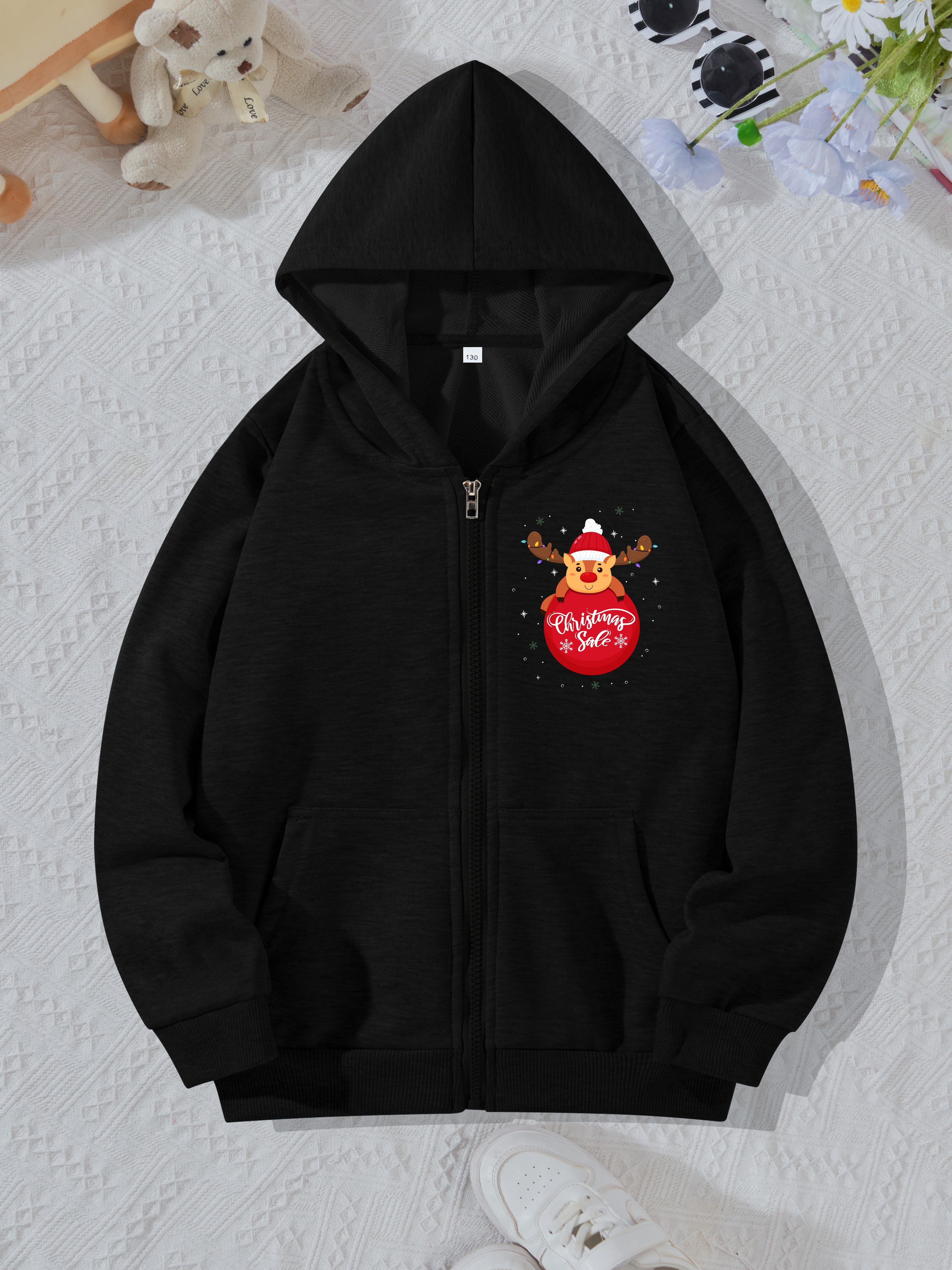 Chaqueta Capucha Navideña Papá Noel Prendas Térmicas Manga - Temu