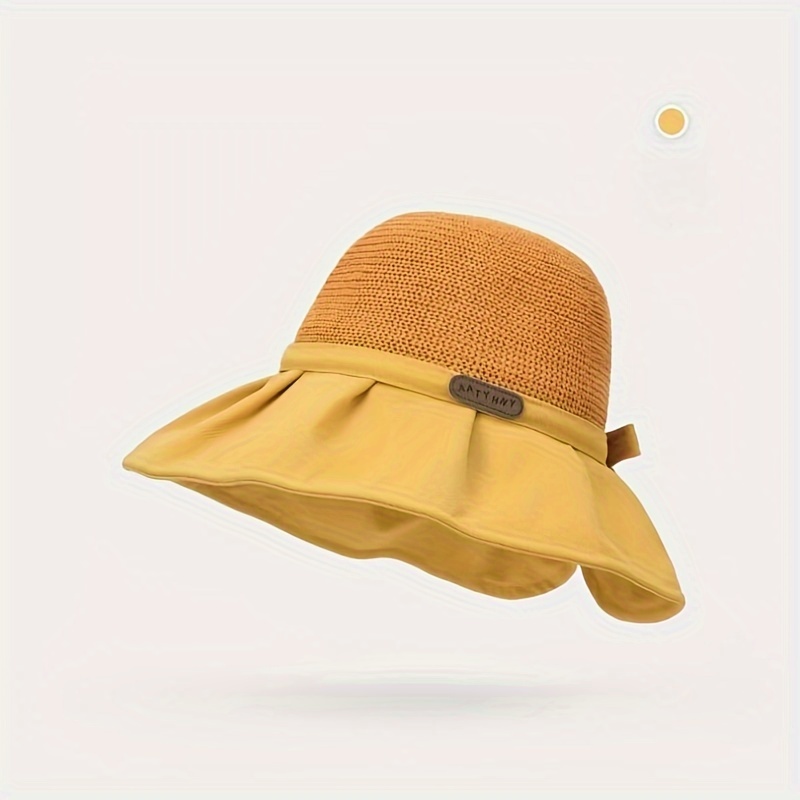 Womens Sun Hat Sun Protection Hat Womens Beach Hat Straw Hat
