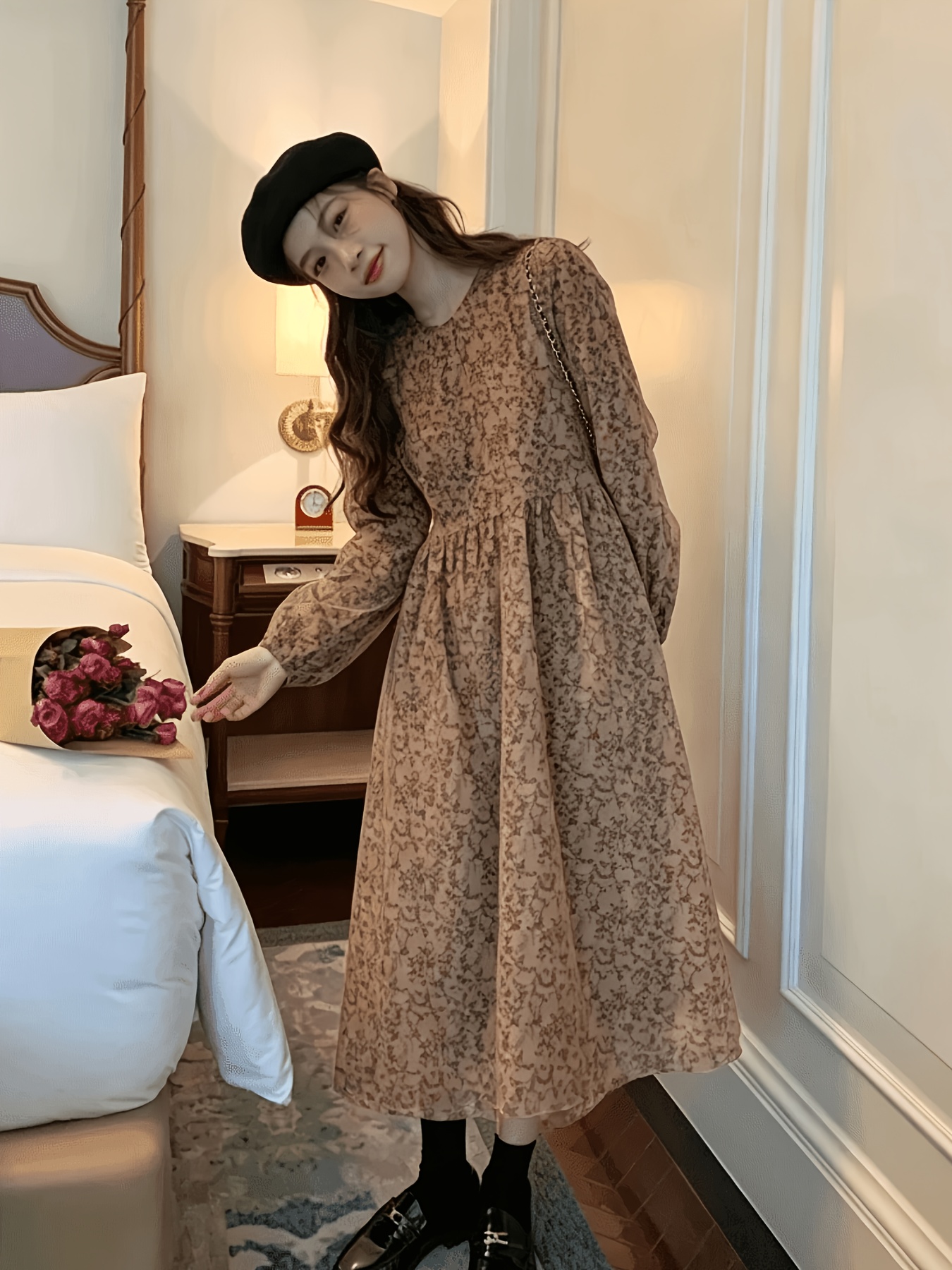 khaki dress outfit for ladies casual sold on Temu United States khaki outfit dress to impress