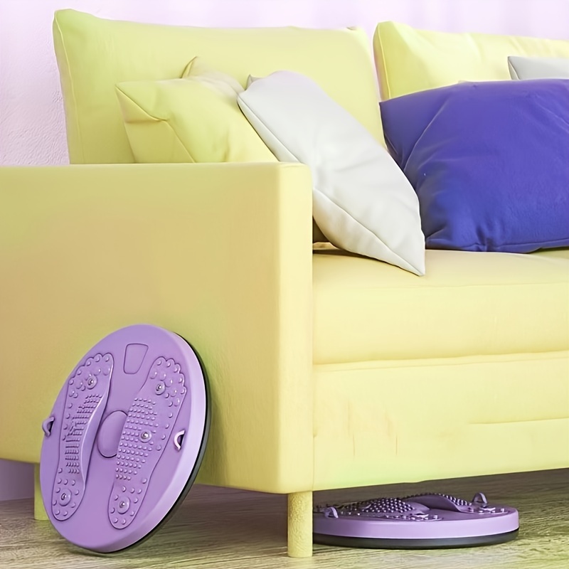 1PC Home Waist Twisting Board with Tension Rope for Effective Abdominal Muscle Building and Fitness Core Strength Training