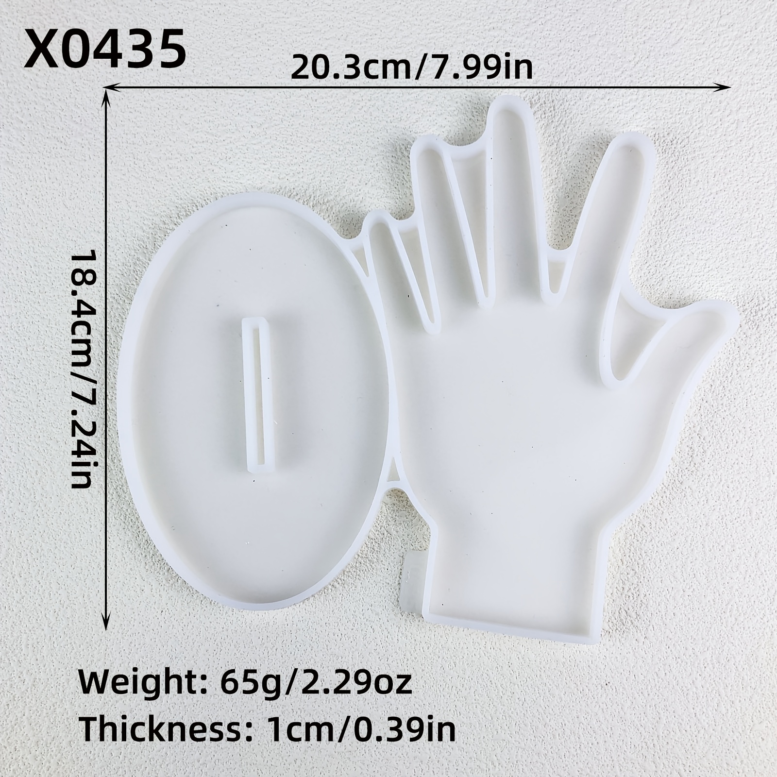 Hand Shape Jewelry Storage Rack Mold, Diy Resin Plaster Jewelry Holder, Creative Jewelry Display Rack, Palm Shape Jewelry Storage Rack Silicone Mold.