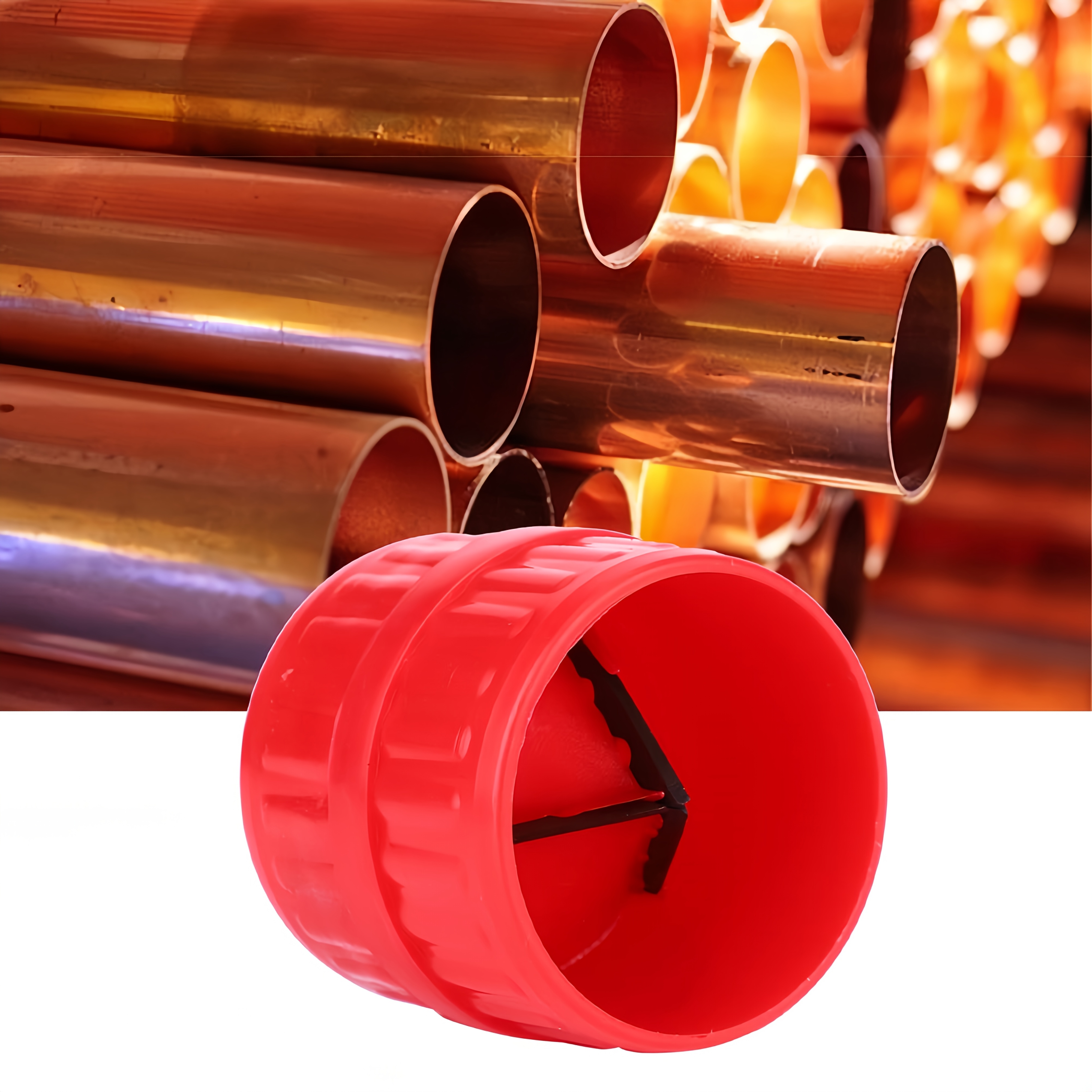 Alésoir à Tuyaux PVC Triple Lame - Compatible PVC, CPVC, ABS - Pour Perceuse 12mm - Gain De Temps Sur Les Travaux Plomberie