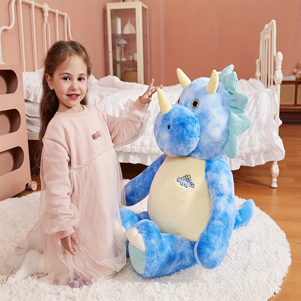 

Ikasa 30" Stuffed Animal Plush Toy, Large Dinosaur Big Toys, Huge Size Cute Plushie, Gifts For Kids