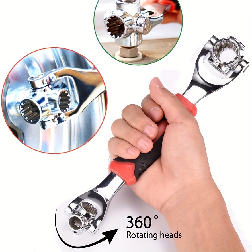 

1pc Universal 52-in-1 Multifunctional Steel , Mechanical , 360° Rotating For , ,