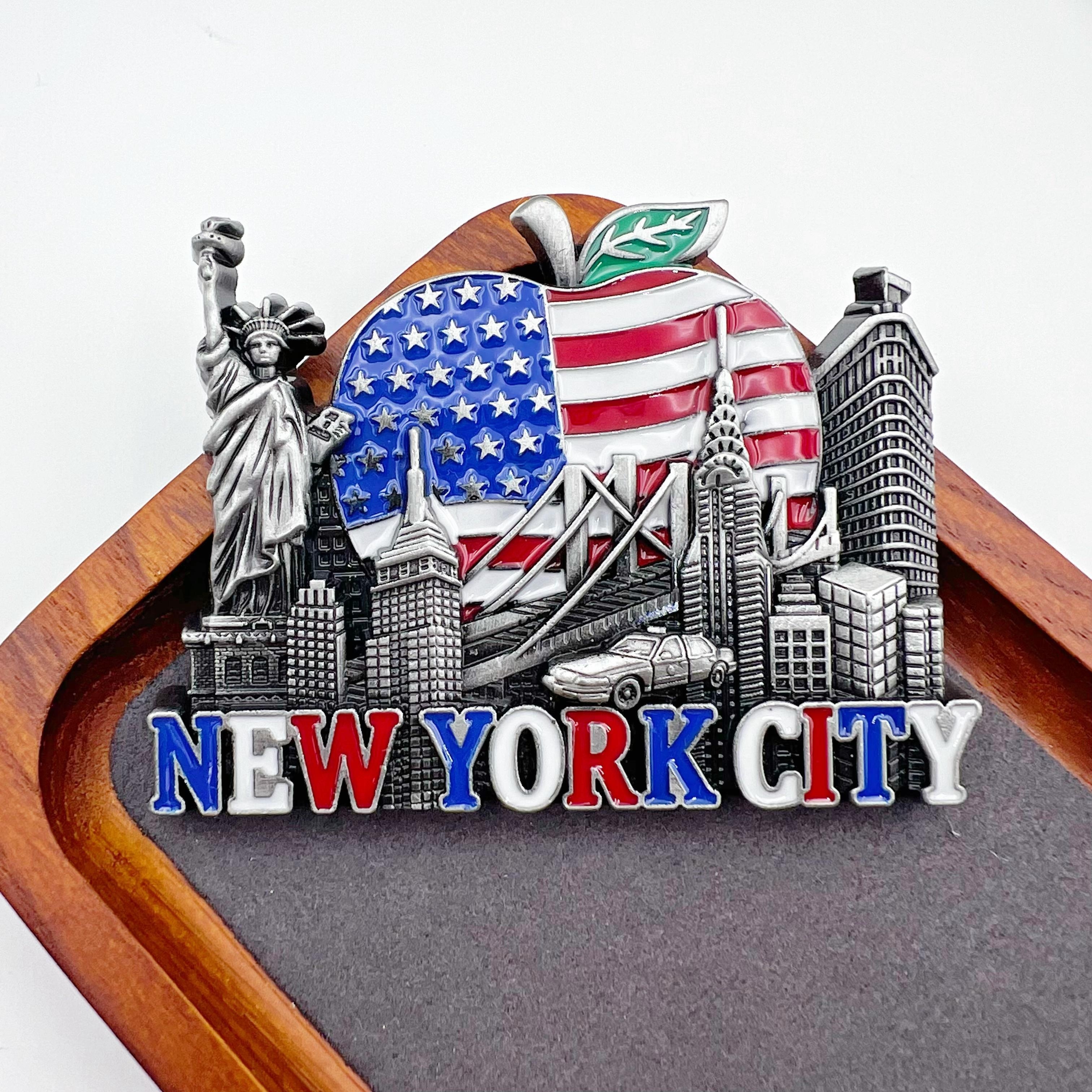 TEMU A Single Piece Of A Travel-themed Souvenir Magnet Featuring The Statue Of From , Perfect For Decorating Your Home, Room, Or Office. It Can Serve As A Thoughtful Gift For