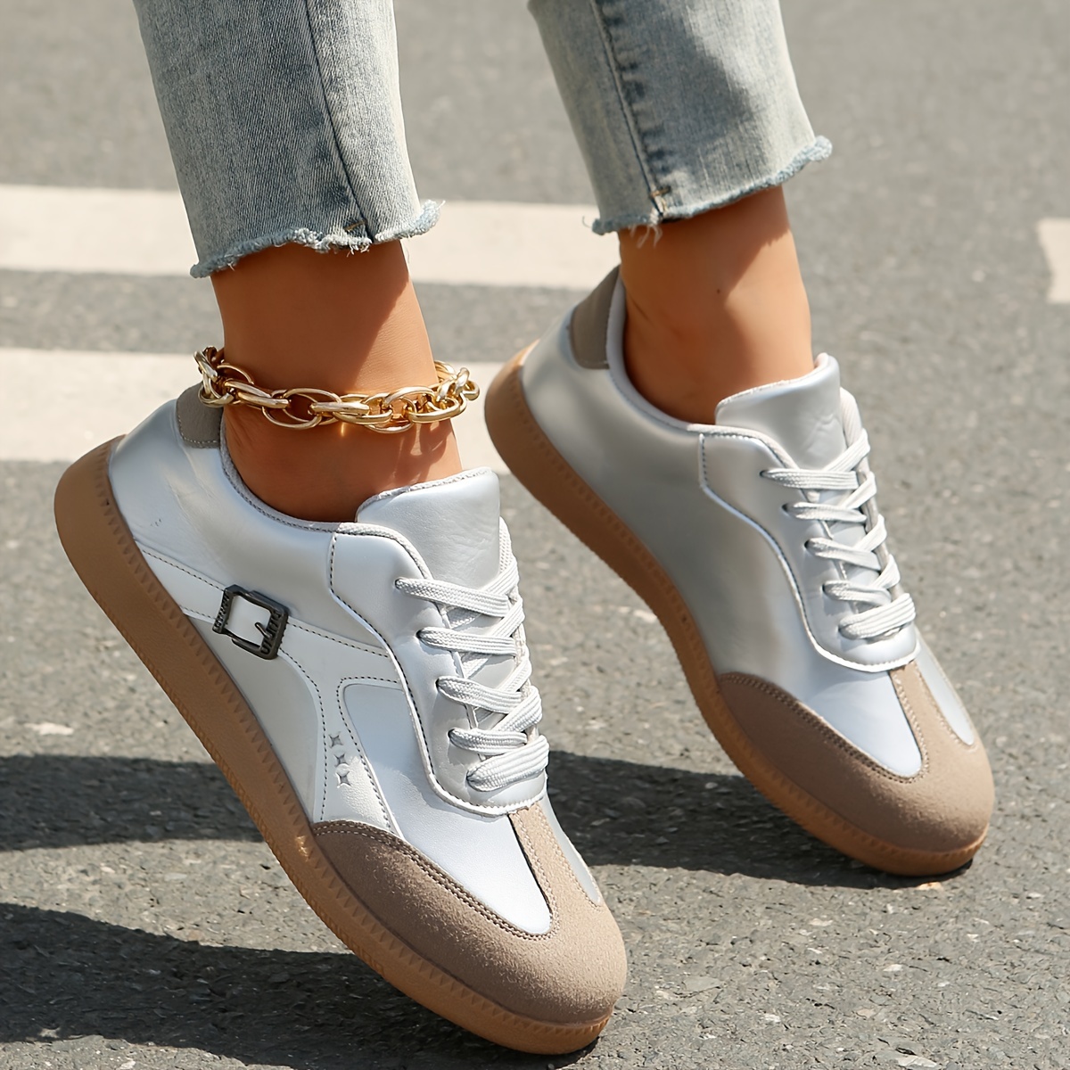 Women's Shoes Shoes, Women's Autumn Silvery New Lightweight Breathable  Casual Shoes, Popular For Commuting To Work, German Training Sports Shoes