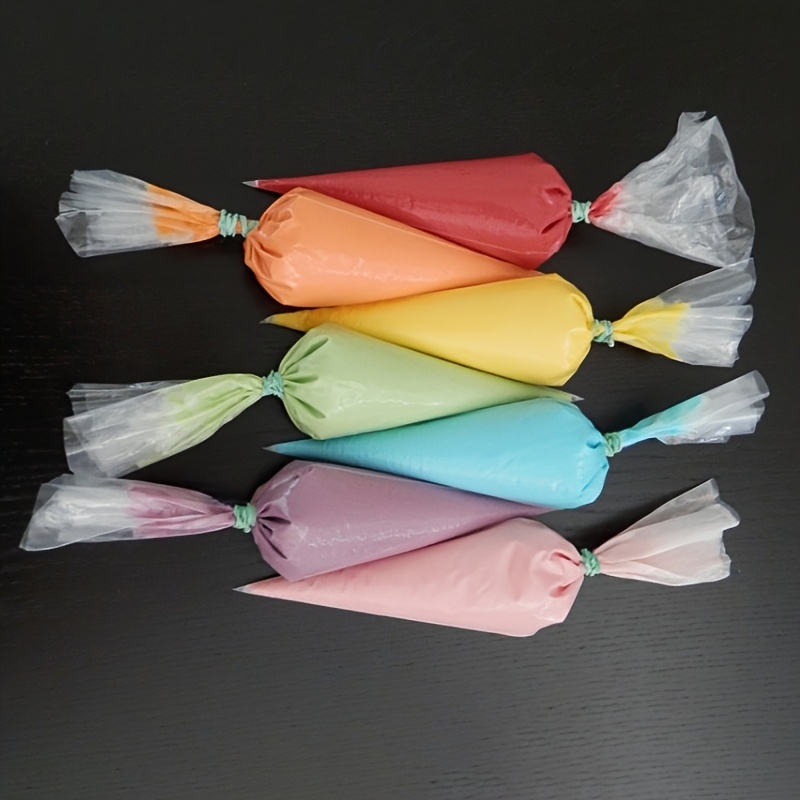50pcs piping bags disposable bag transparent piping Temu
