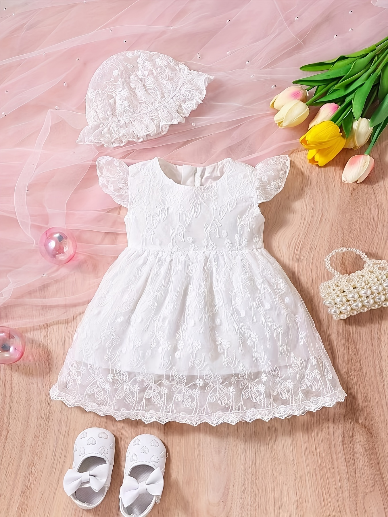 knee length dresses for ladies Isla Rose Dusty Pink Flower Girl Dress main image 1