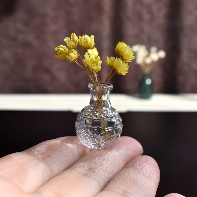 

4pcs Vase Set - , Decorative For Dollhouses, Diy , And - For Touch To Any