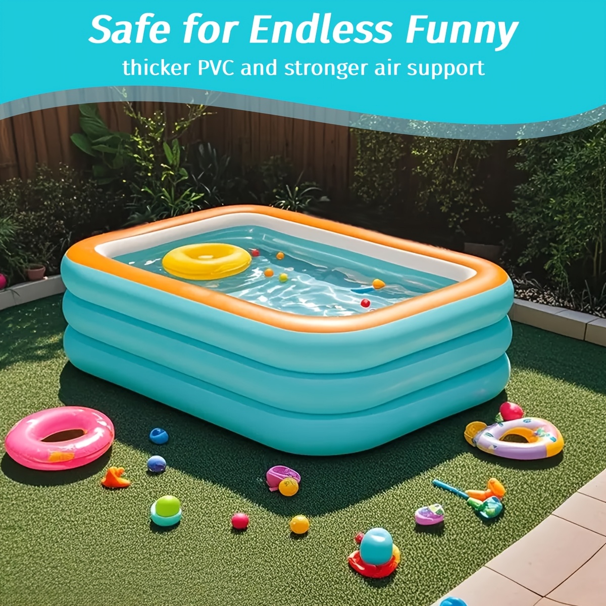 1pc inflatable swimming adults large family pool Temu Moldova