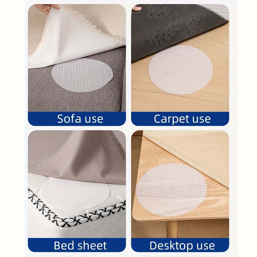   with 4 household sheets anti slip mat household quilt fixer sofa pad mattress anti slipping gadget cool mat tatami anti shift details 9