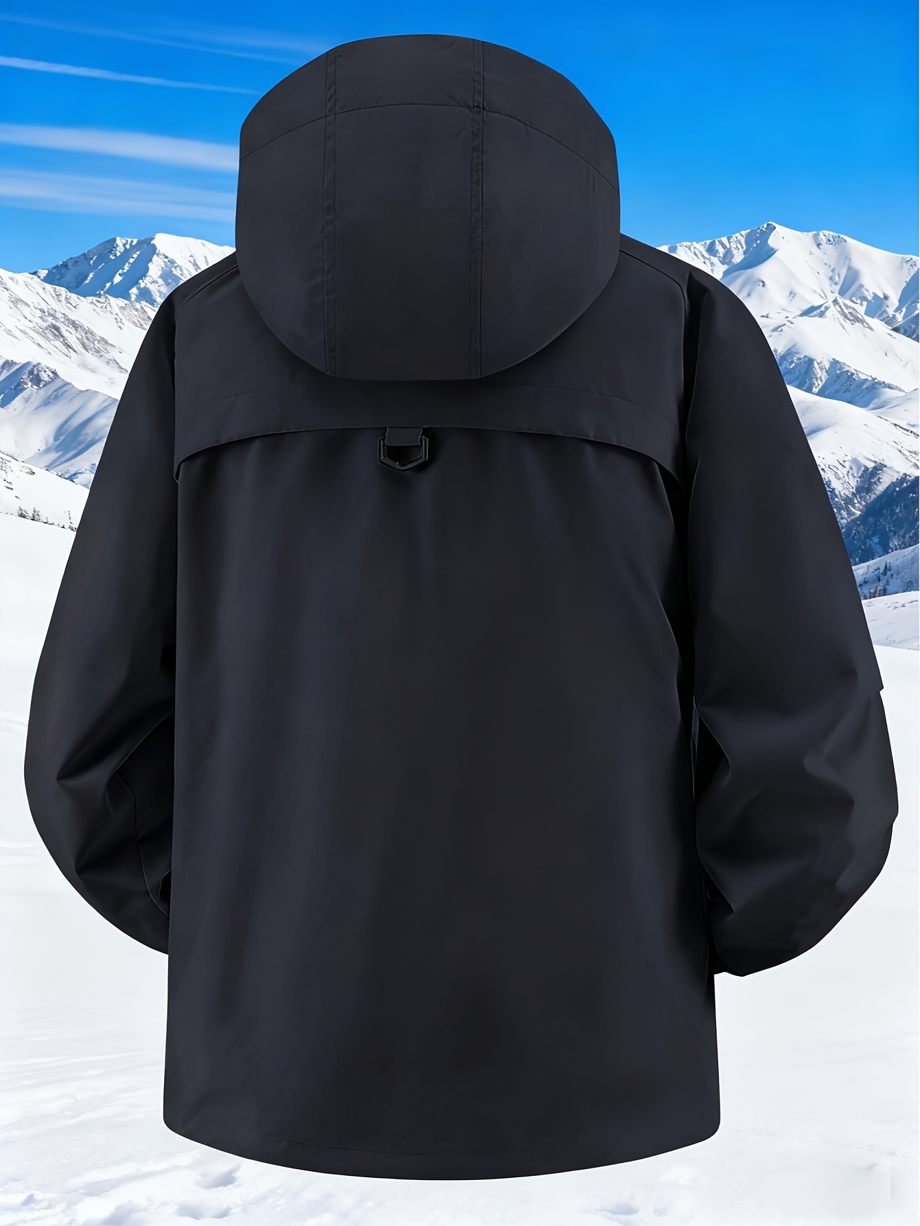 Insulated Winter Coat, Casual Long-Sleeve Jacket for Colder Months