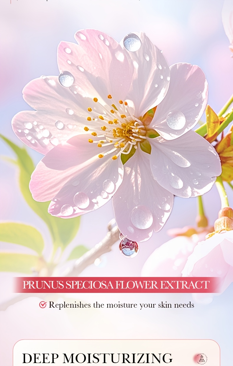 Set de călătorie hidratant cu colagen Sakura, 6 bucăți. Conține demachiant, toner, loțiune, ser, cremă de ochi, cremă de față. Set de îngrijire a pielii feței. Hidratează, netezește, face pielea moale și delicată.
