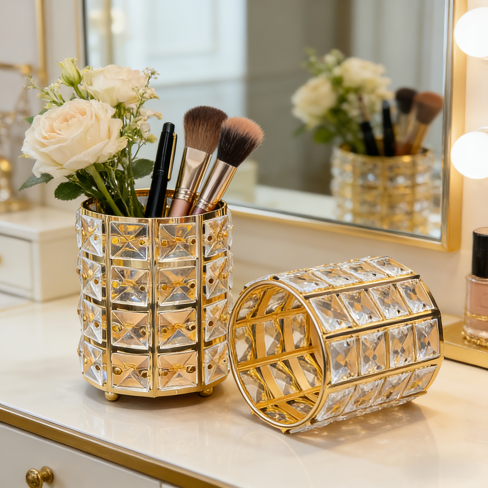 Storage Containers Brush Barrels Cosmetic Storage Portable