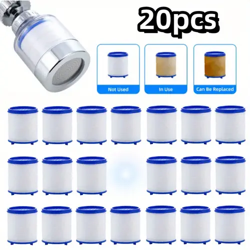 20pcs faucet filter filter element faucet water purifier filter shower