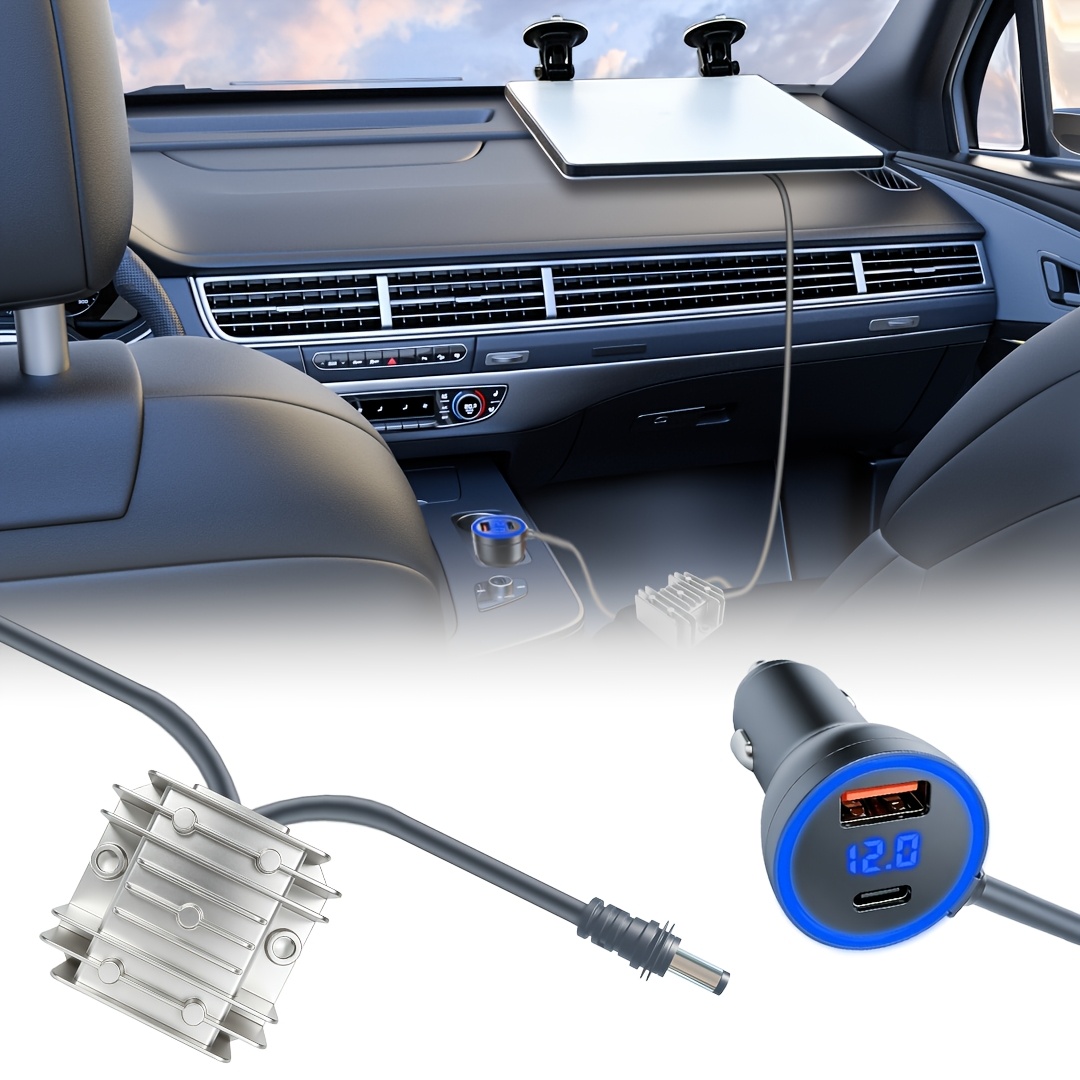 Chargeur de voiture Starlink Mini Boost, adaptateur secteur 12V-24V à 30V, compatible avec le mini routeur Starlink, deux ports USB de charge rapide, convient aux voitures, camping-cars, camions