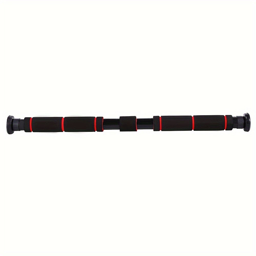 Image of Adjustable Indoor Pull-up Bar, Wall Door Frame Single Bar, Punch-free Installation Telescopic Adjustable Home Hanging Bar Pull- Equipment, Carbon Steel High-quality Material Pull-up Door Frame Trainer