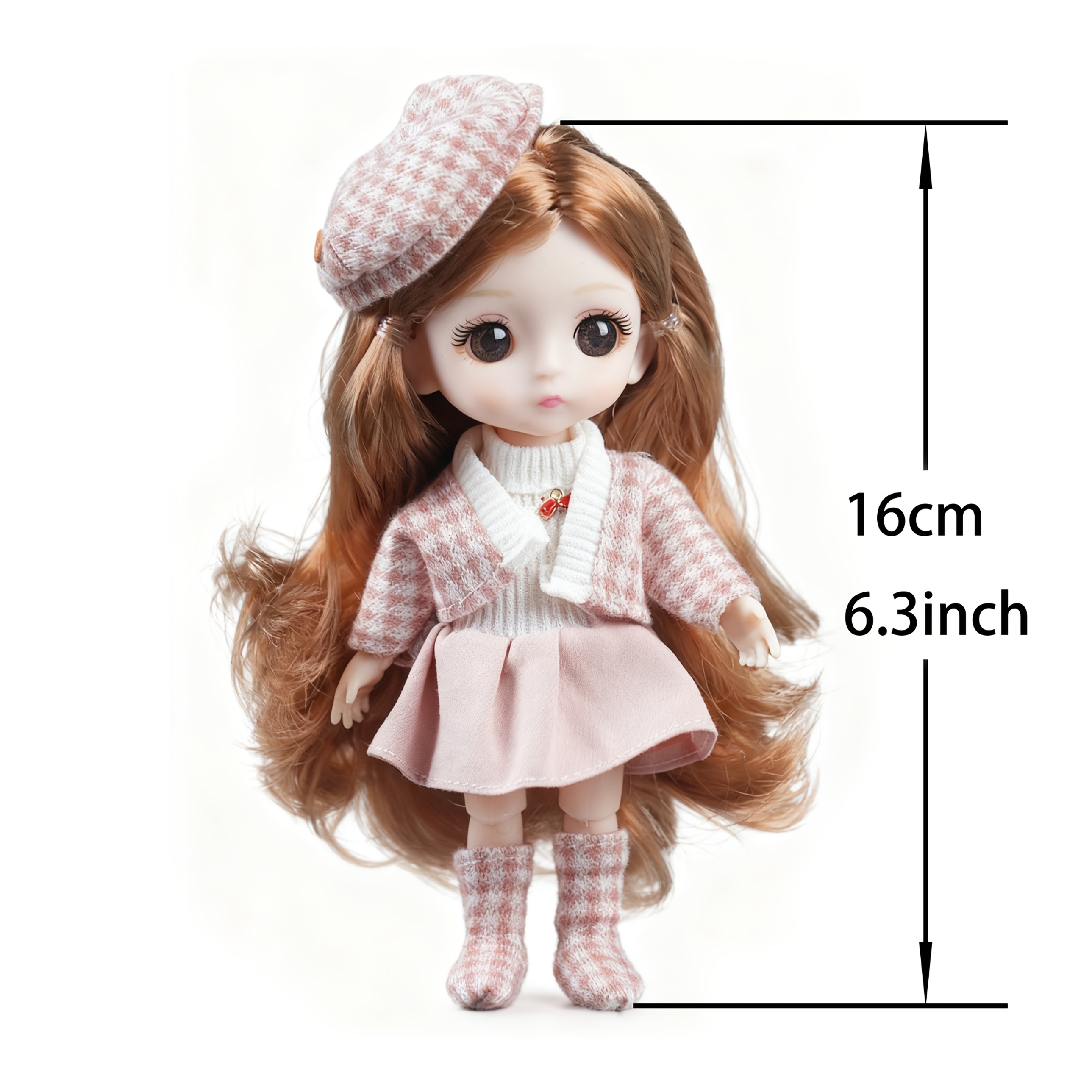 cute girl modern simulation doll toy dress doll fashion - Temu Nigeria