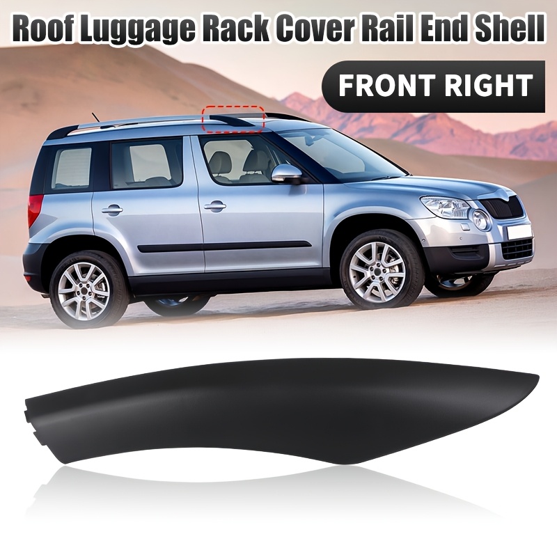 TEMU Couverture de Barre de Toit et Arrière 5LD860145 5LD860149-GT5 pour Skoda Yeti SUV 2009-2018, Coque de pour Barres de Toit et Rails