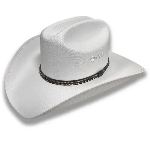western style front straw canvas straw hat western hat front wide brim style for your boy girlfriend