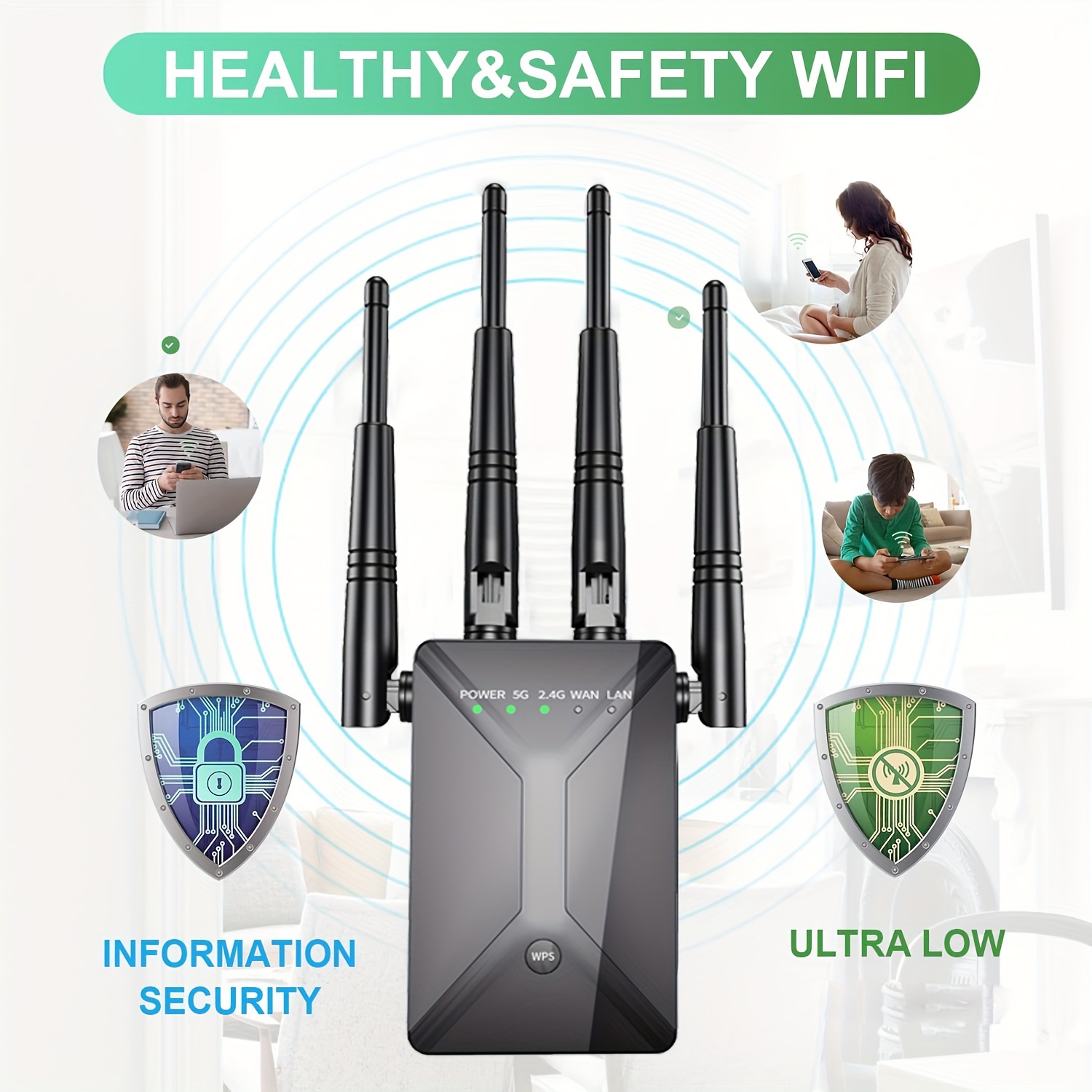 Internet Extender Wifi Booster WiFi Extender Booster Repeater For