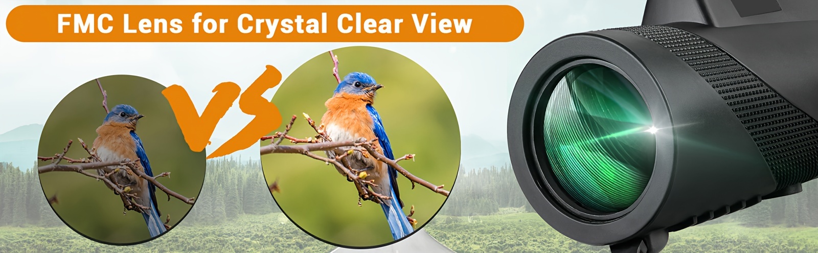 8x42 monocular telescope for adults high powered hd handheld monoculars low light night vision lightweight compact telescope clear view for wildlife bird watching hiking hunting camping travel details 2