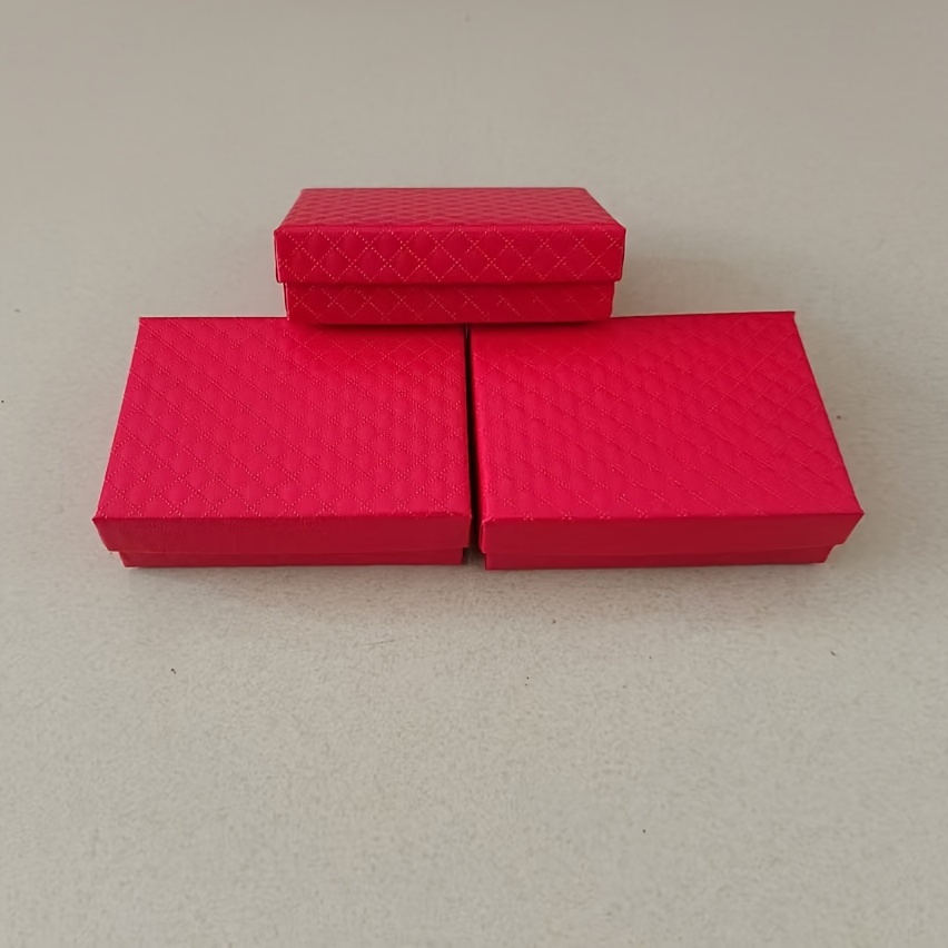 

12 Red Jewelry Packaging , Necklace Set Display Box, For Jewelry Packaging,