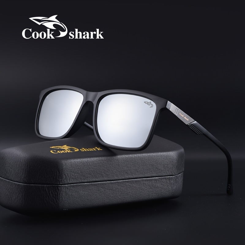 Cook Shark Polarized Sunglasses for Men's Drivers, Color Changing