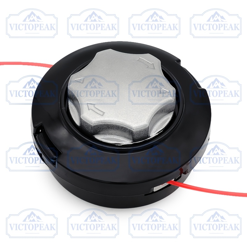 TEMU Cabezal de desbrozadora de aluminio Kangli. Cabezal de desbrozadora automático M10*1.25 de calidad, para maquinaria de jardín y cortacéspedes de