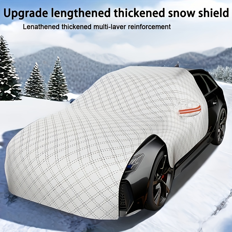 E-shop Universal Verdickte Windschutzscheibenabdeckung für Autos, Entwickelt zum Schutz vor Schnee, Frost und Sonne in allen