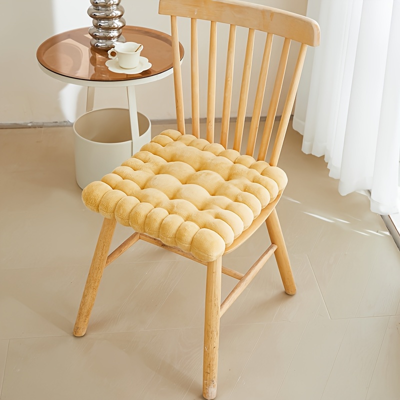 Image of Biscuit-shaped Meditation Cushion, Chair Cushion In Of A Circular Biscuit, Square Floor Pillow For Chairs, Suitable For Living Rooms, , Offices, Sofas, And Yoga Practices.