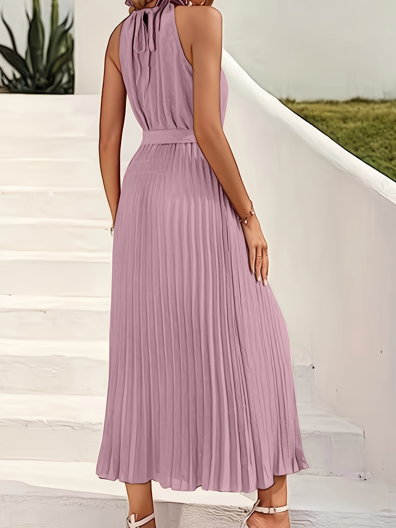 directional fashion pleated dress women's clothing temu - Temu