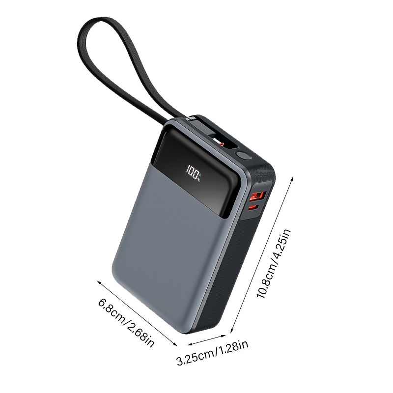 

Super Charging 24000 Mah 65w - Bidirectional Charging Laptopcharger