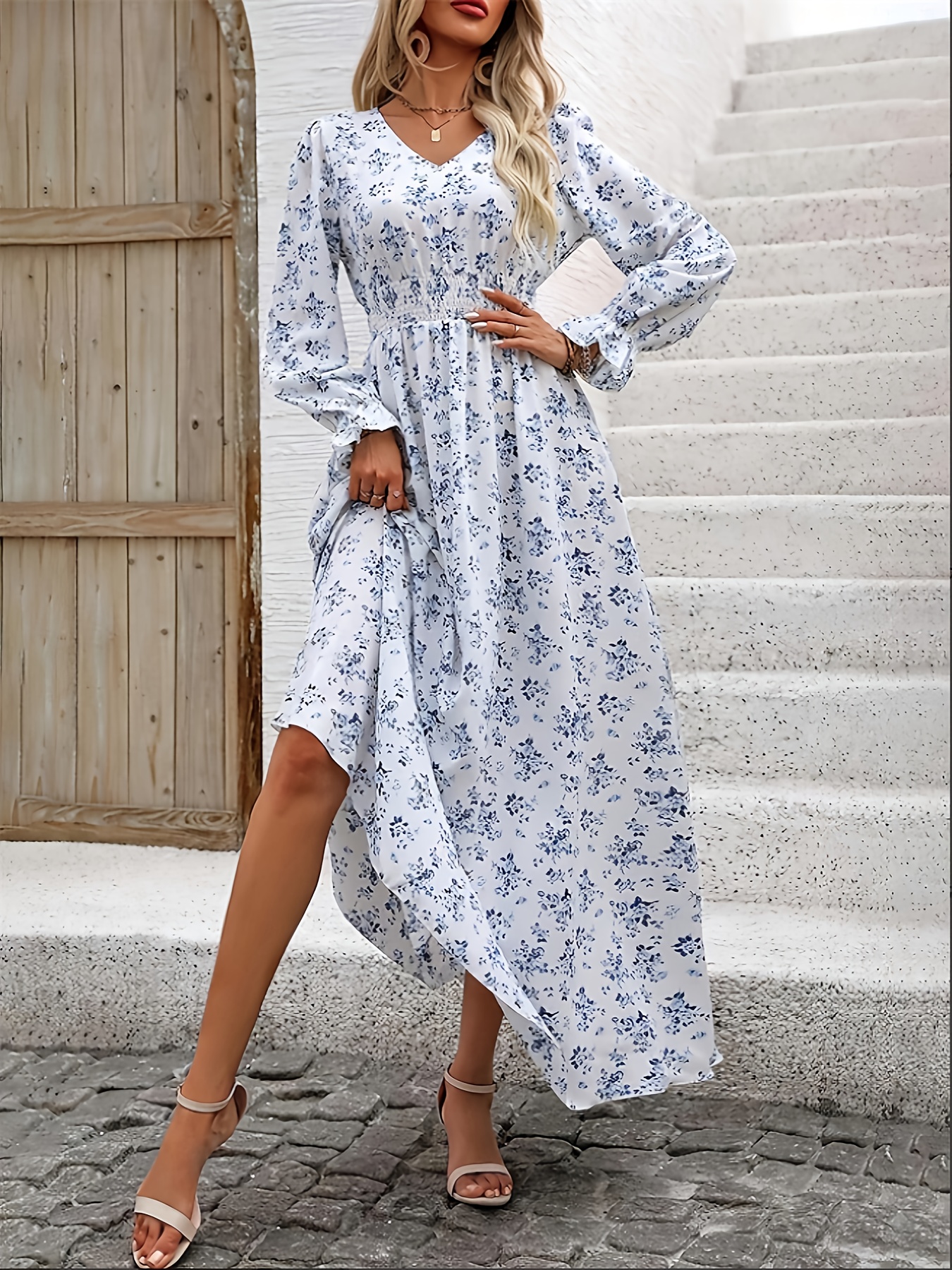 womens midi dress fitted dress a line elegant vacation - Temu Oman