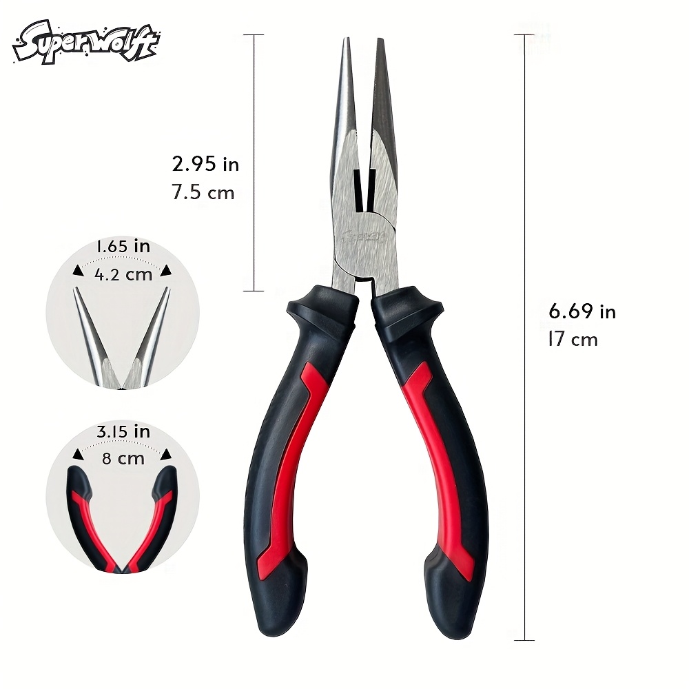 TEMU 6" Needle Nose Pliers