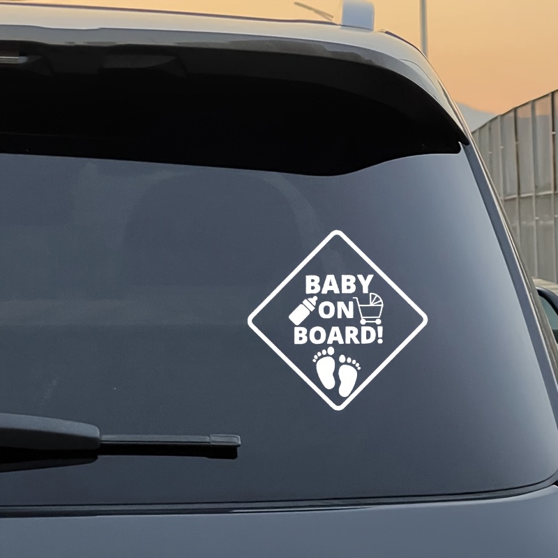 thumbnail image 2 of JDM Baby On Board Sticker - Vinyl Decal - Japanese Infant In Car (warlordOne C003) 2 of 4