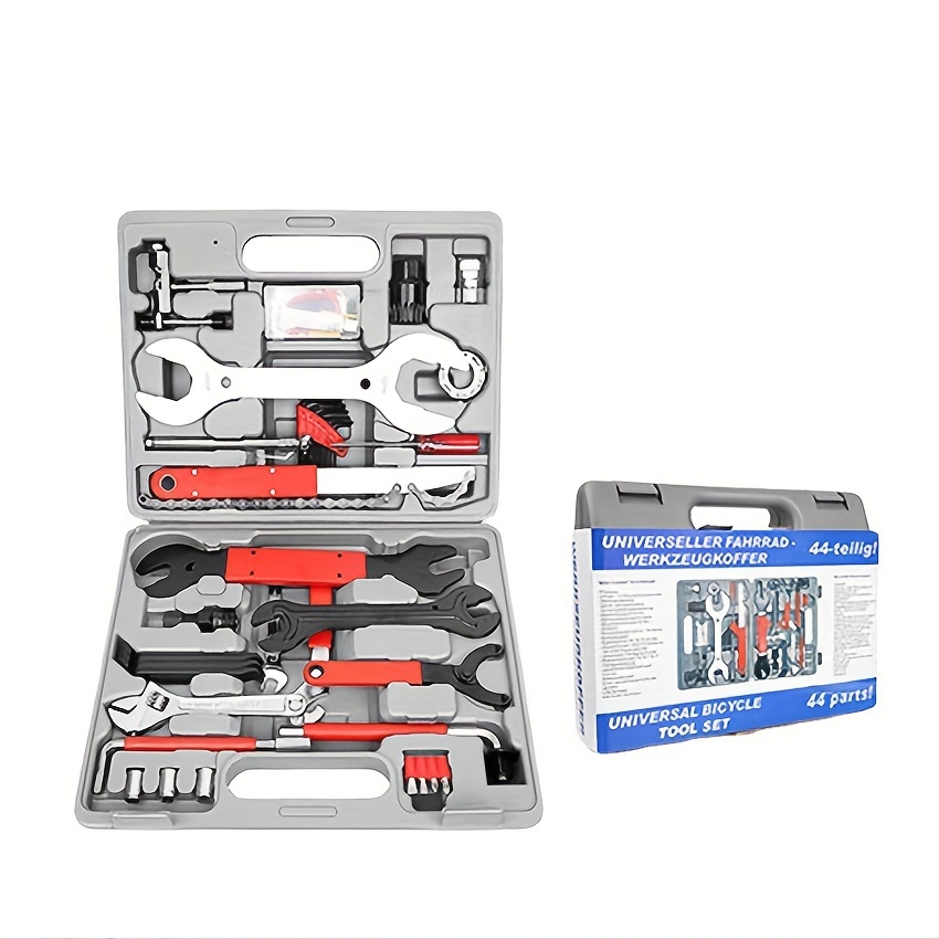 

Fz044 Universal Mountain Bike Tool Set: Full-function Bike Maintenance Kit With Stainless Steel Tools