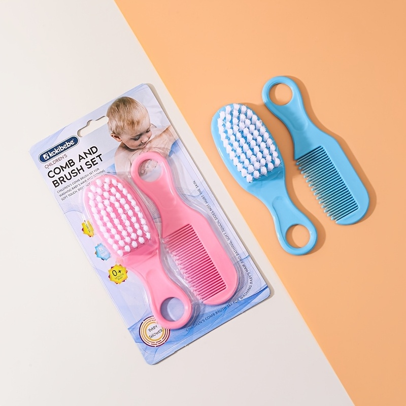 baby   comb brush set baby massage comb brush set details 2