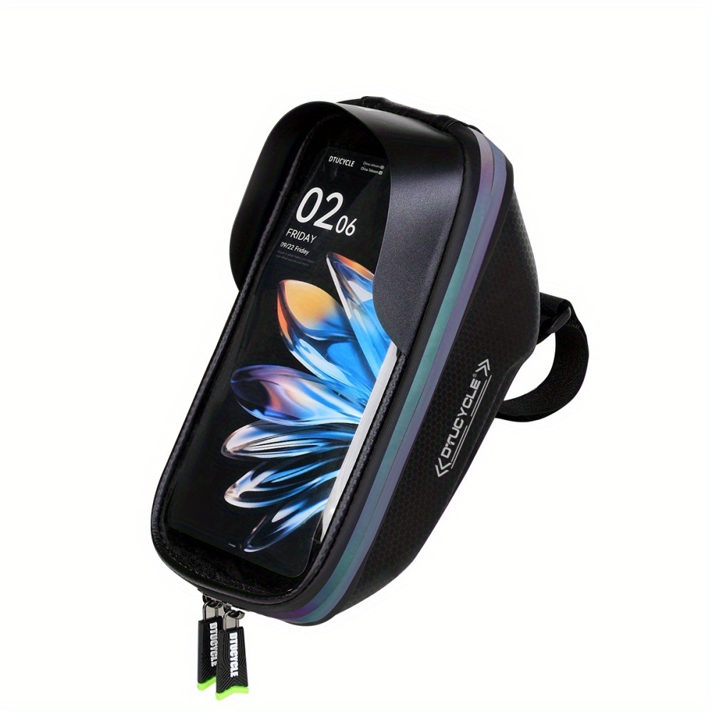 E-shop Neue Fahrradlenkertasche im neuen Stil, Mountainbike Vorratsbeutel Outdoor Sport Kopftasche Fahrradausrüstung Handybeutel
