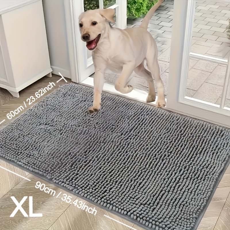 

Dog Mat, Absorbs Moisture And Dirt, Water-absorbent And Non-slip Washable Mat, Quick-drying Ultra-, Dog , Indoor Floor Entrance Indoor Door Mat