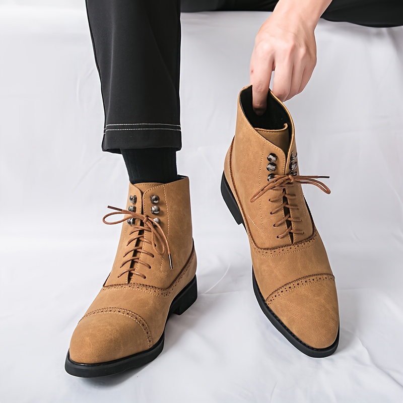formal brown dress shoes outfit - Mauritius