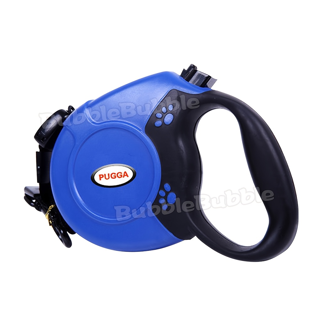 TEMU Heavy-duty Retractable Dog Leash Lead With Lockable Extendable Belt System & Oz Bubbleglobal Branding - 8m Long Suitable For Dogs, For, For