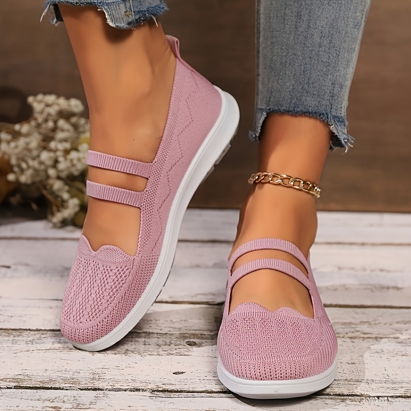 TEMU Breathable, Versatile, And Comfortable Women's Flat Shoes, Classic Slip-on, Fashionable And Versatile Women's Flat Shoes, Women Shoes