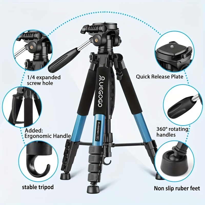 tripod camera tripod 74 inch tripod camera phone Temu